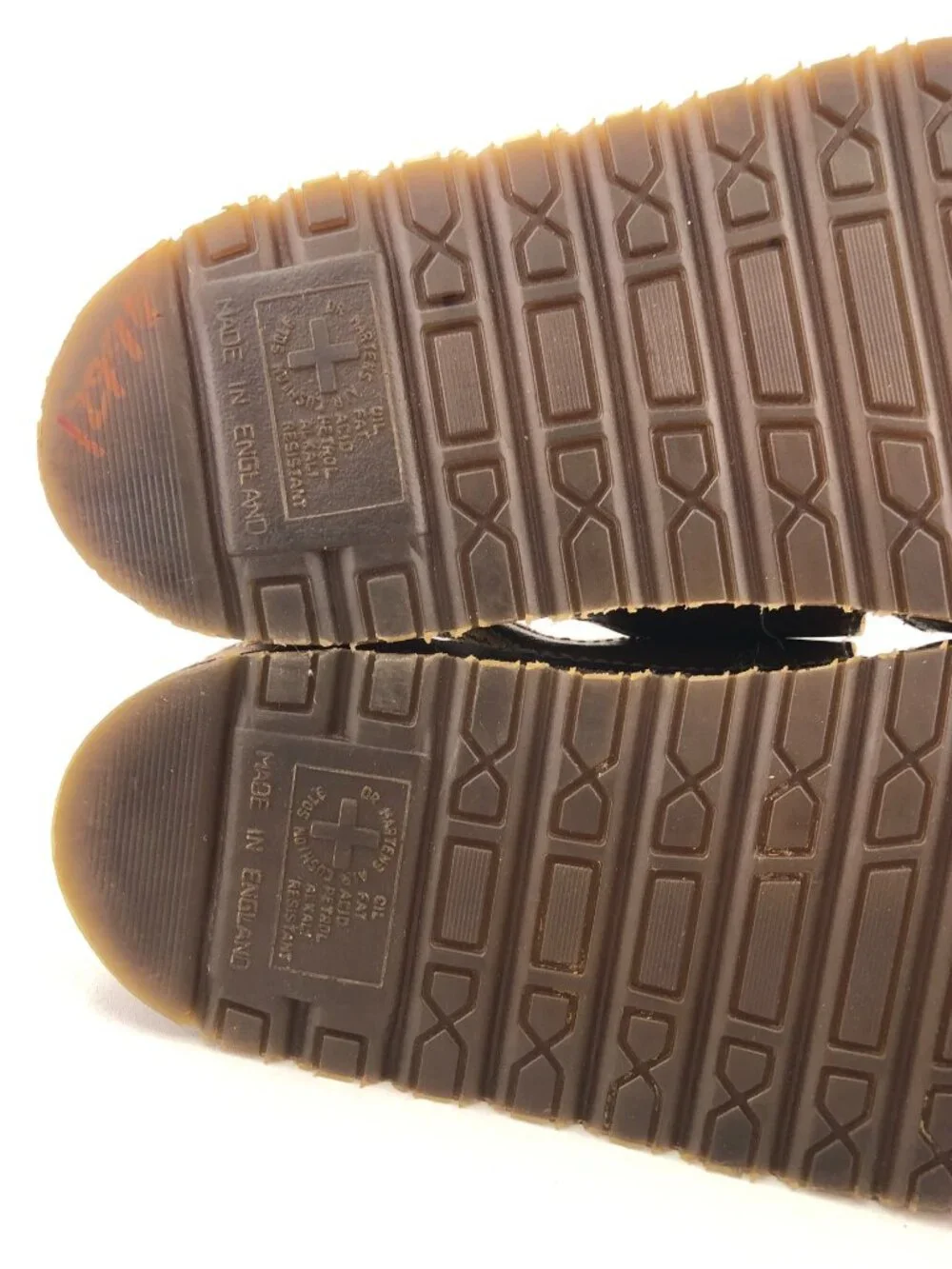 Dr. Martens MIE Y2K Brown Leather Platform Sandals 12